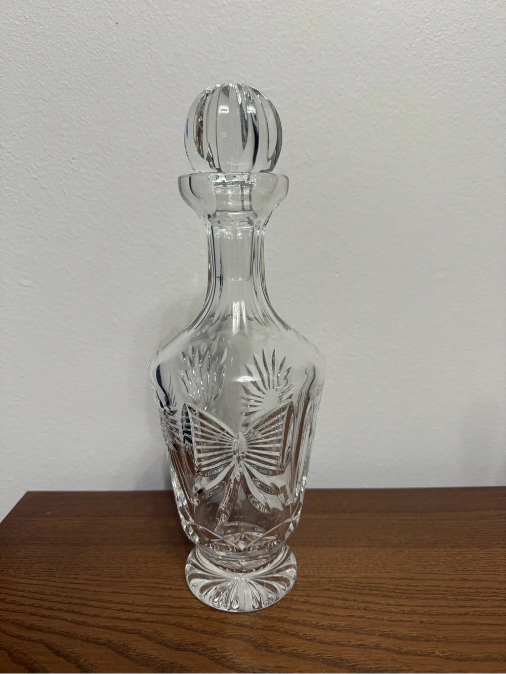 Vintage Waterford Millennium Collection Crystal Decanter